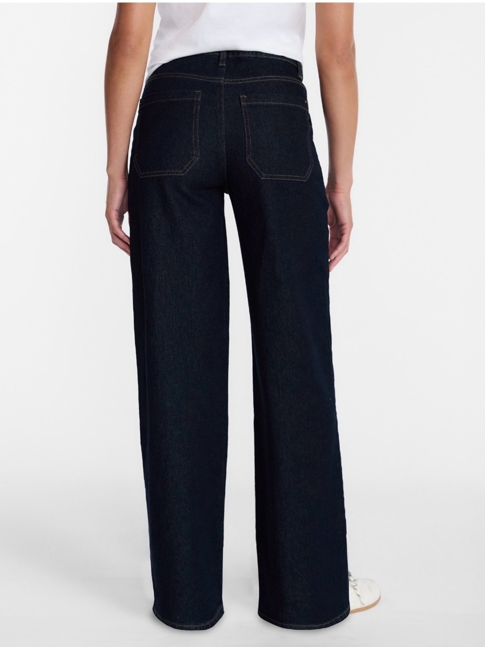 Time and Tru Dark Blue Wide Leg Utility Trousers - Picture 7 of 13